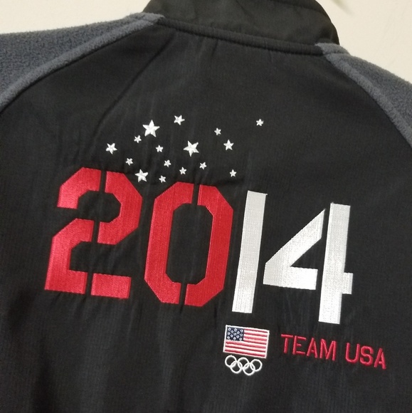 2014 USA Olympic Team Full Zip Fleece Jacket - Picture 2 of 5